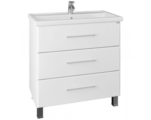 Тумба под раковину СанТа Омега 80 207006 Белая