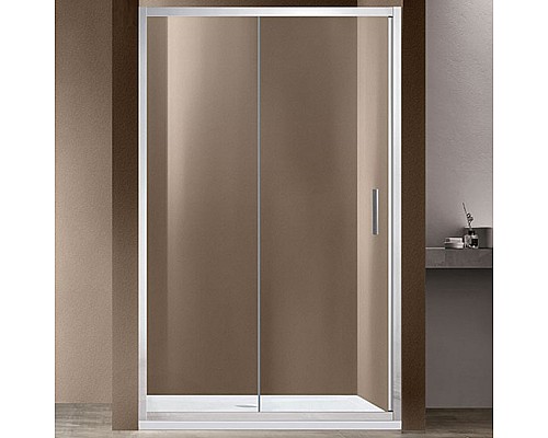 Душевая дверь Vincea Garda 150 VDS-1G150CL профиль Хром стекло прозрачное