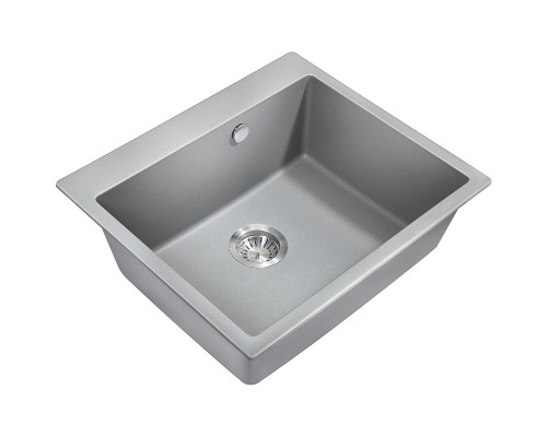 Кухонная мойка Milacio Murcia 60 Cuarzo MC.77013 Серый металлик