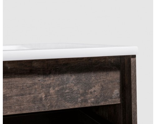 Комплект мебели для ванной Black&White Universe 905U1000 подвесной Пепельный