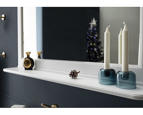 Зеркало Aquanet Валенса NEW 120 белый