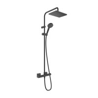 Душевая система Hansgrohe Vernis Shape с термостатом черный 26286670