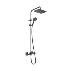 Душевая система Hansgrohe Vernis Shape с термостатом черный