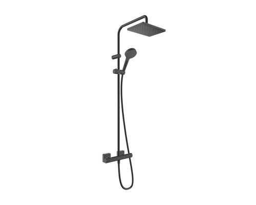 Душевая система Hansgrohe Vernis Shape с термостатом черный 26286670