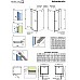 Душевая дверь Radaway Euphoria KDJ 60 383612-01R профиль Хром стекло прозрачное