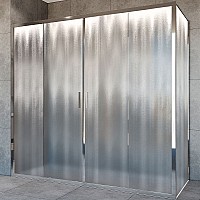 Душевой уголок Vincea Garda 180x90 VSR-1G29018CH профиль Хром стекло шиншилла