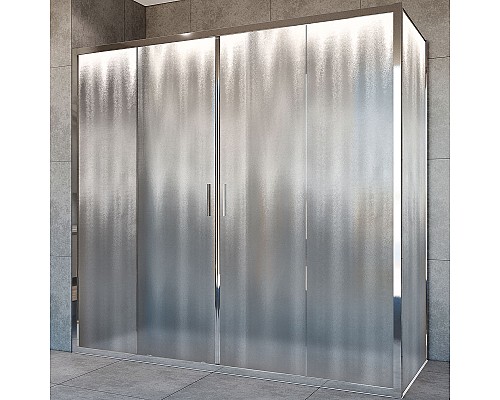 Душевой уголок Vincea Garda 180x90 VSR-1G29018CH профиль Хром стекло шиншилла