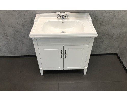 Тумба с раковиной Comforty Палермо 80 00004139245 Белая