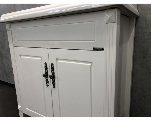 Тумба с раковиной Comforty Палермо 80 00004139245 Белая