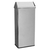 Урна для мусора Nofer 40 14075.40.B хром, глянцевая