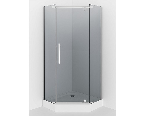 Душевой уголок Erlit Comfort 90х90 ER10109V-C4 профиль Хром стекло тонированное