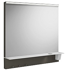 Зеркало Burgbad Eqio 90 SEZQ090F2010 с подсветкой Серое