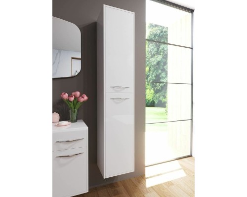 Шкаф пенал Эстет Barcelona 35 R ФР-00003585 подвесной Белый