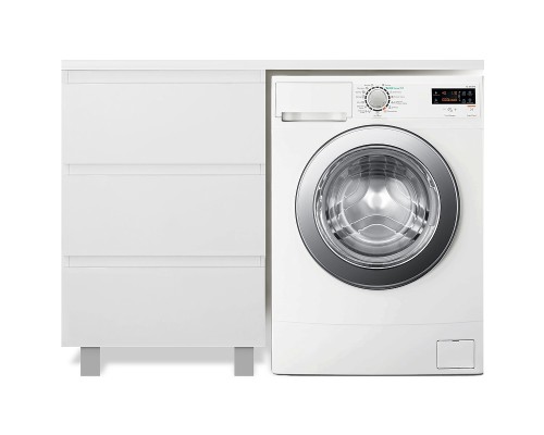 Тумба с раковиной Эстет Dallas Luxe 140 L ФР-00002922 Белая