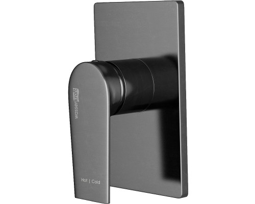 Смеситель для душа WasserKRAFT Wiese 8451 Оружейная сталь