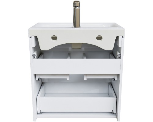 Тумба с раковиной Iddis Zodiac 60 ZOD6CB0i95K подвесная Белая