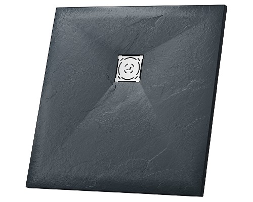 Душевой поддон из искусственного камня RGW Stone Tray ST-G 80x80 16152088-02 Графит