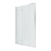 Душевая дверь NEW TRENDY NEW SOLEO PLUS L 130x195 (хром)