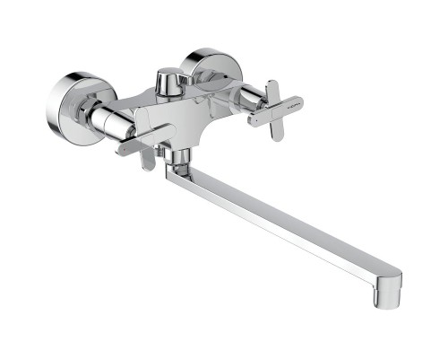 Смеситель для ванны Vidima Art BA330AA универсальный Хром