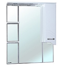 Зеркало со шкафом Bellezza Дрея 75 R 4611312001010 с подсветкой R Белое