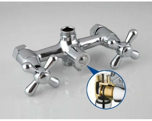 Смеситель для ванны Frap H25 F2225 универсальный Хром