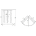 Душевая кабина Timo Standart 80x80 T-1180 с гидромассажем