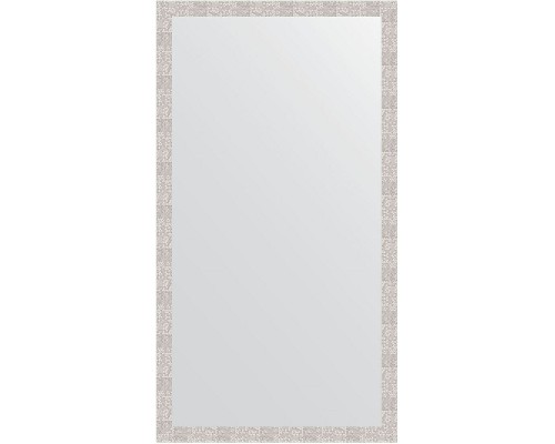 Зеркало Evoform Definite Floor 197х108 BY 6017 в багетной раме - Соты алюминий 70 мм