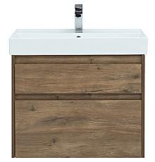 Тумба под раковину Aquanet Nova Lite 75 249515 подвесная Дуб рустикальный