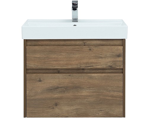 Тумба под раковину Aquanet Nova Lite 75 249515 подвесная Дуб рустикальный