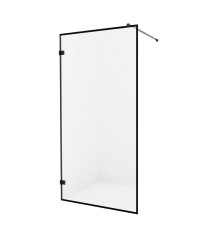 Душевое ограждение NEW TRENDY AVEXA BLACK 120x200 (черный)