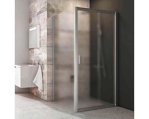 Душевая стенка Ravak Blix BLPS-100 9BHA0U00ZG профиль Сатин стекло Grape