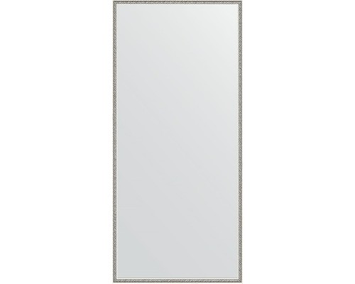 Зеркало Evoform Definite 148х68 BY 0759 в багетной раме - Витое серебро 28 мм