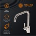 Смеситель для кухни Orange Steel Никель