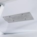 Душевая кабина Orans 130x90 R с гидромассажем профиль Белый задние стенки Белые