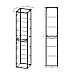 Шкаф пенал Vincea Mia 35 L VSC-2M170BT-L подвесной Beton