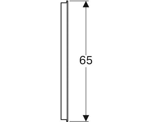 Зеркало с подсветкой 60x65 Geberit Option