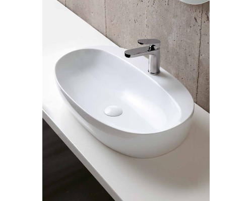 Раковина Azzurra Elegance Circle 60 ELLA060420CMBI/(ECI60M bi)*1 Белая