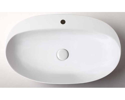 Раковина Azzurra Elegance Circle 60 ELLA060420CMBI/(ECI60M bi)*1 Белая