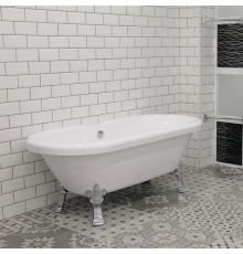 Акриловая ванна Radomir Леонесса со сливом-переливом