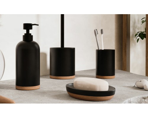 Мыльница WasserKRAFT Vils K-6129 Черная матовая