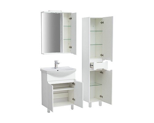 Зеркальный шкаф Sanstar Bianco 60 Белый Зеркальный шкаф Sanstar Bianco 60 Белый