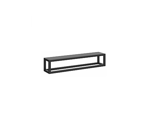 Полка Kerama Marazzi PLAZA Next подвесная 55, черная матовая Полка Kerama Marazzi PLAZA Next подвесная 55, черная матовая