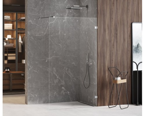Душевое ограждение NEW TRENDY AVEXA 80x200 (хром)