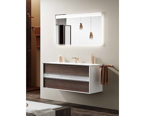 Тумба под раковину Clarberg Evolution 100 EV0110CD подвесная Крафт темный