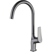 Смеситель для кухни Lemark Bronx LM3705GM Графит