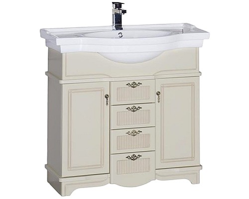 Тумба под раковину Aquanet Луис Shenxin 90 176501 Бежевая