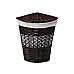 Плетеная корзина для белья WasserKRAFT WB-270-L с крышкой