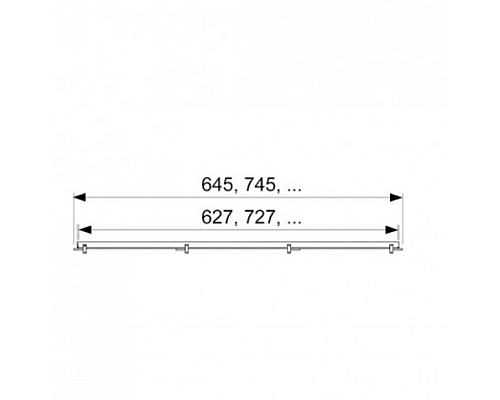 Основа для плитки TECE plate I 601570