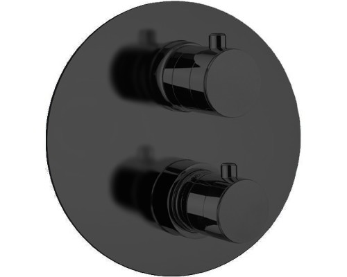 Смеситель для душа Webert Sax Evolution SE970902560 с термостатом Черный матовый