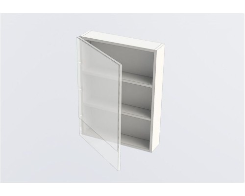 Зеркало-шкаф Aquanet Нота 50 светлый дуб